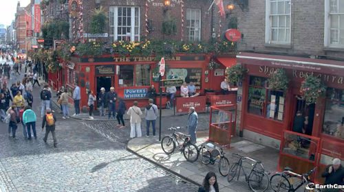 Webcam Dublin Temple Bar