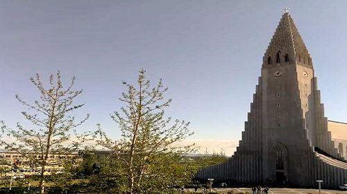 Webcam Reykjavik Church