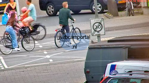 Webcam Amsterdam Crazy bicycle